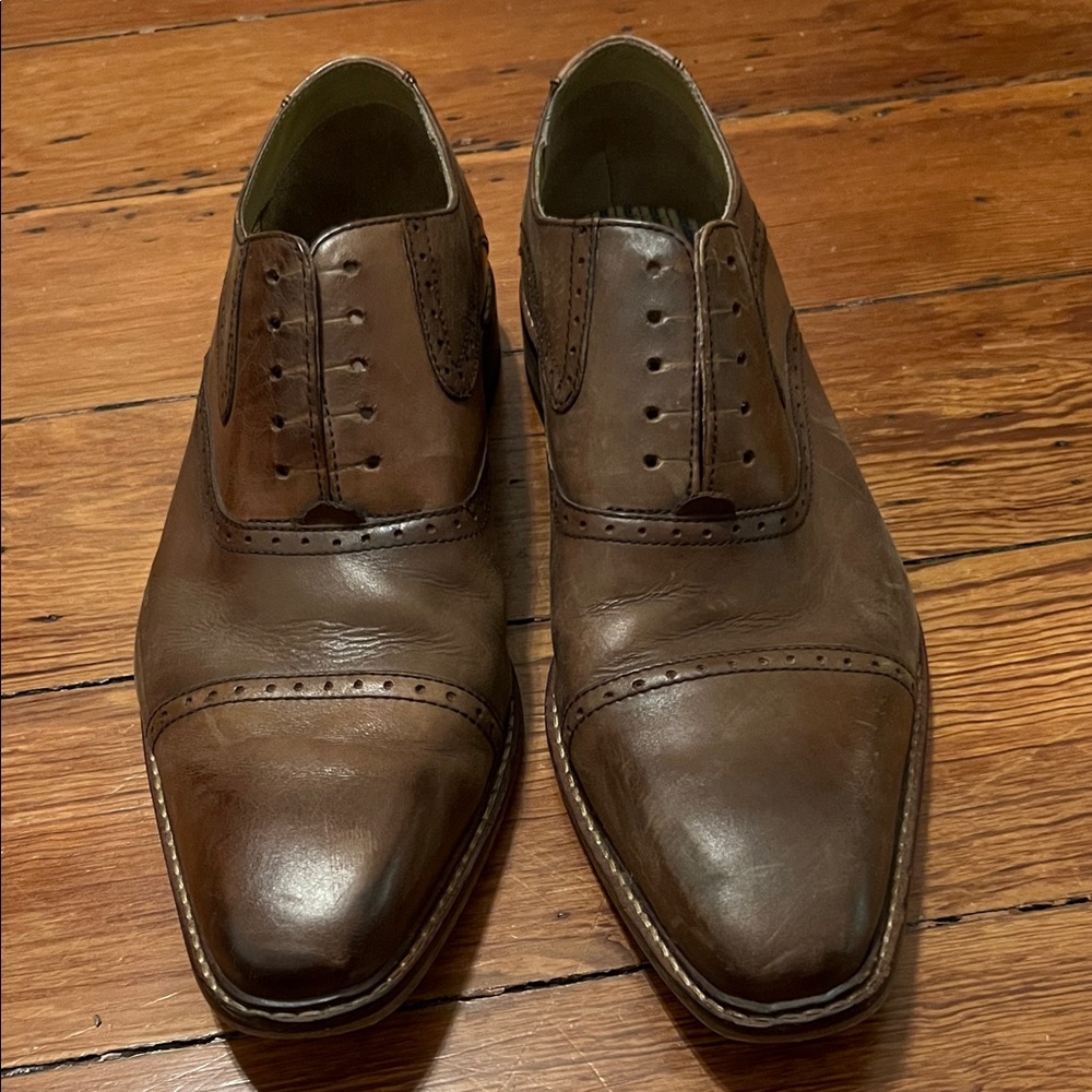 Giorgio Brutini Brown Dress Shoss